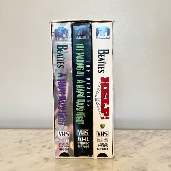 Beatles vintage VHS collection Hard Days Night, Making Of and Help - Picture 1 of 5